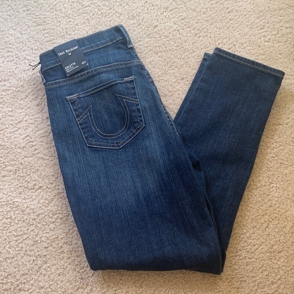 True Religion Denim - NWT True Religion Colette High Rise Tapered Skinny Jeans Size 27